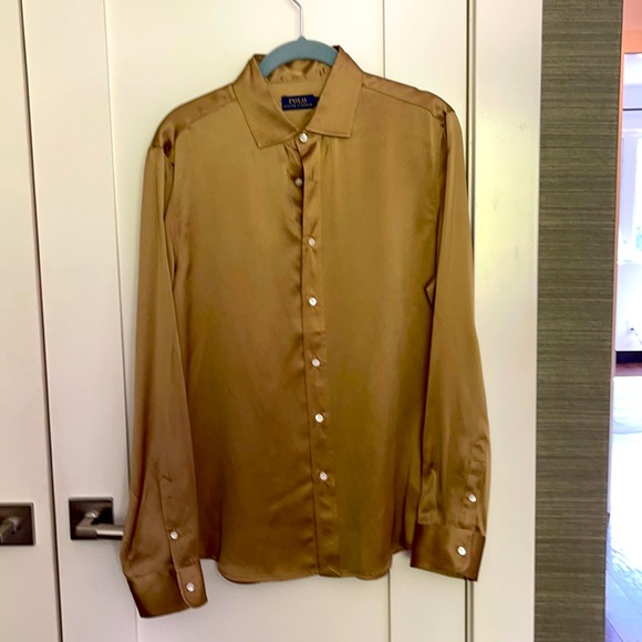 New unworn polo silk blouse. - Picture 1 of 7